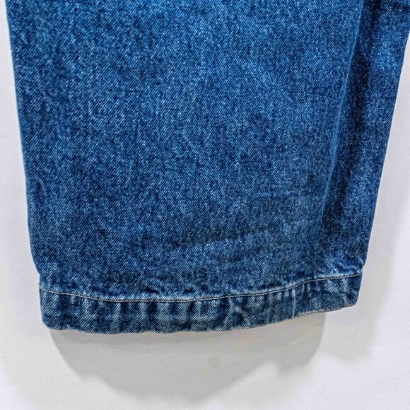 Paco Baggy Wide Leg Jeans Deep Pocket Embroidered 54 x 32 VTG 90s Skate Hip Hop - Picture 10 of 10